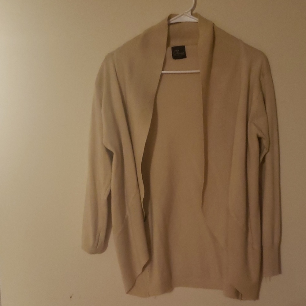 Beige womens sweater